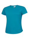 Uneek UC316 - Ladies Ultra Cool Tee Shirt 140gsm — Sapphire Blue