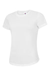 Uneek UC316 - Ladies Ultra Cool Tee Shirt 140gsm — White