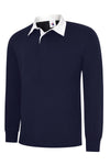 Uneek UC402 - Classic Rugby Shirt — Navy Blue