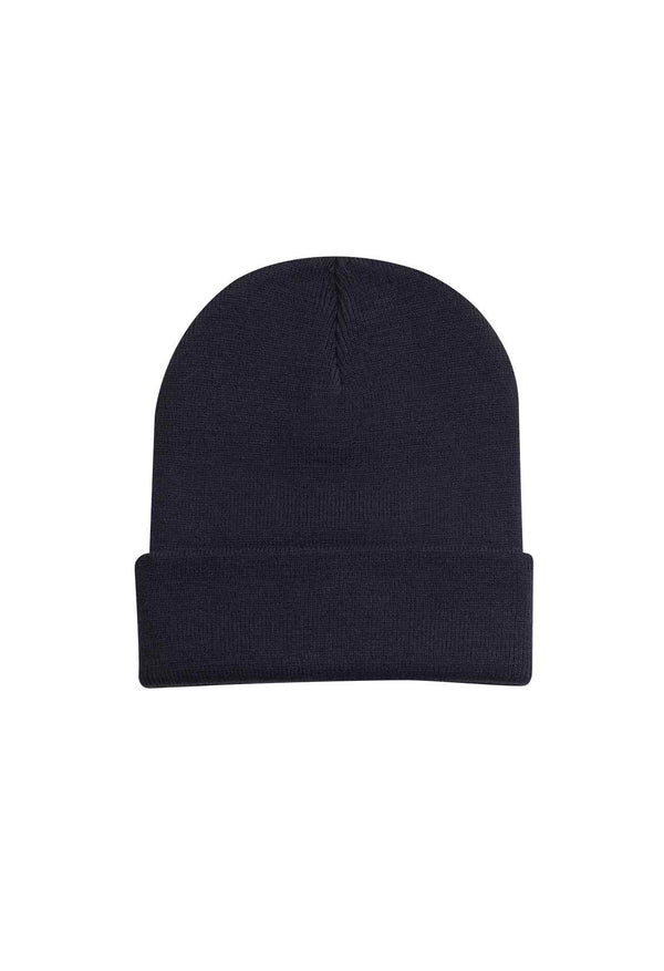 Uneek UC410 - Heavyweight Cuffed Beanie – Black