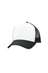 Uneek UC434 - Snapback Trucker Cap – White/Black