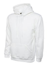 Uneek UC502 - Classic Hooded Sweatshirt 300gsm — White