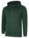 Uneek UC509 - Deluxe Hooded Sweatshirt 280gsm — Bottle Green