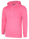 Uneek UC509 - Deluxe Hooded Sweatshirt 280gsm — Candy Floss