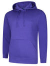 Uneek UC509 - Deluxe Hooded Sweatshirt 280gsm — Purple