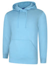 Uneek UC509 - Deluxe Hooded Sweatshirt 280gsm — Sky Blue