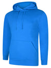 Uneek UC509 - Deluxe Hooded Sweatshirt 280gsm — Tropical Blue