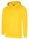 Uneek UC509 - Deluxe Hooded Sweatshirt 280gsm — Yellow