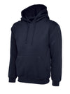 Uneek UC510 - Ladies Deluxe Hooded Sweatshirt – Navy