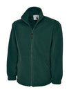 Uneek UC604 - Classic Full Zip Fleece Jacket 300gsm — Bottle Green