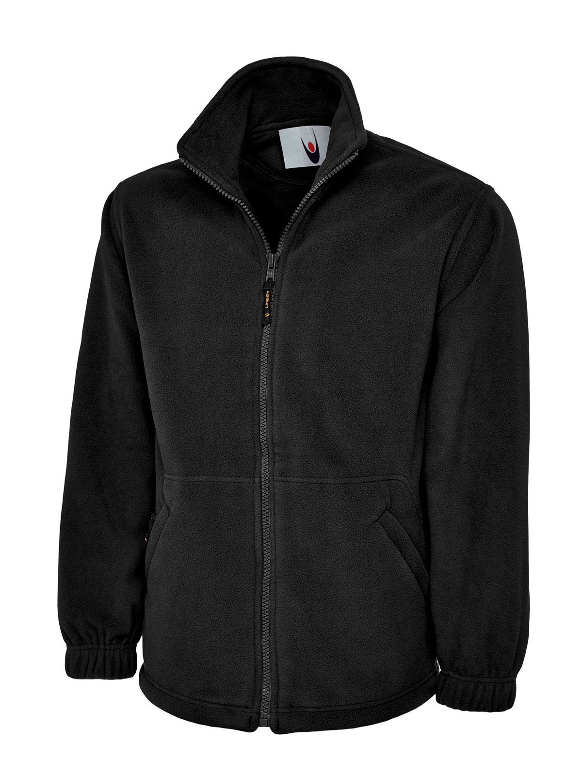 Uneek UC604 - Classic Full Zip Fleece Jacket 300gsm — Black