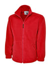 Uneek UC604 - Classic Full Zip Fleece Jacket 300gsm — Red