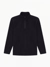 Uneek UC610 - Lightweight Quarter Zip Microfleece Jacket – Black