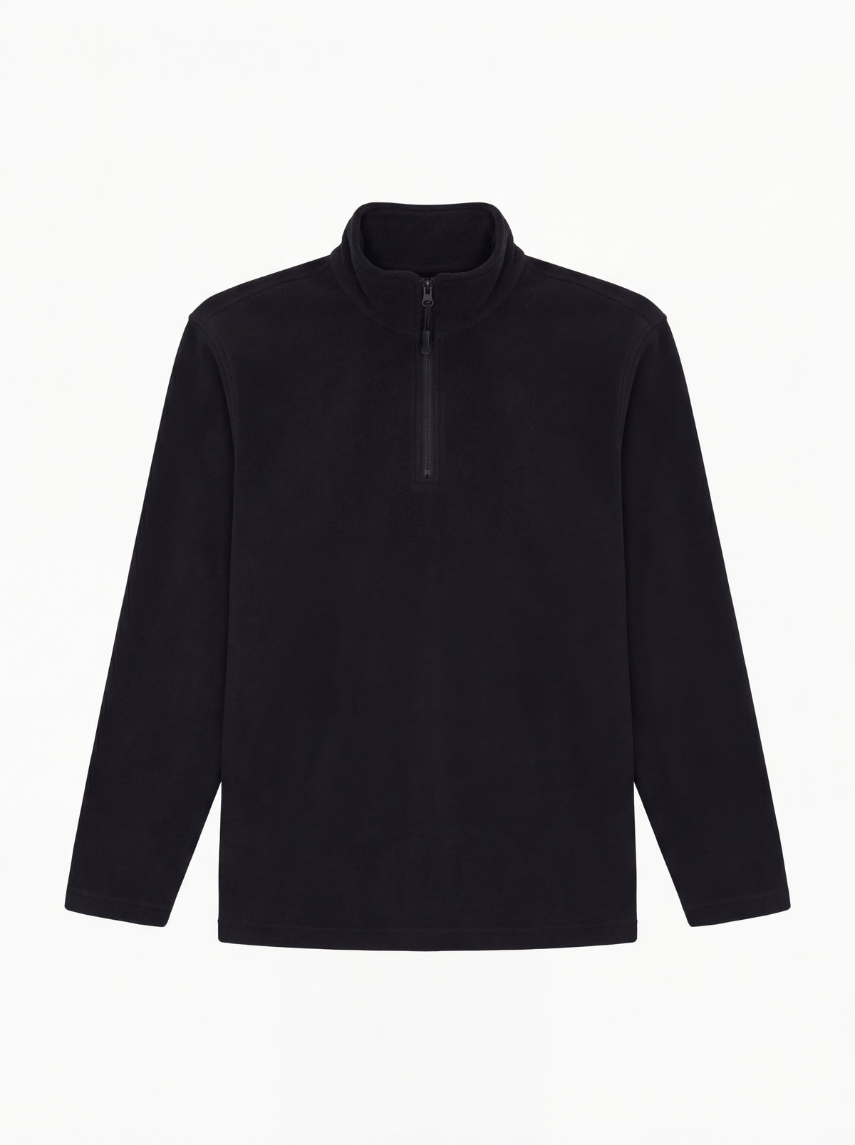 Uneek UC610 - Lightweight Quarter Zip Microfleece Jacket – Black