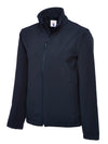 Uneek UC612 - Classic Full Zip Soft Shell Jacket — Navy Blue