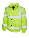 Uneek UC804 - Hi Vis Bomber Jacket – Yellow