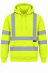 Uneek UC814 - Hi Vis Hooded Sweatshirt – Yellow
