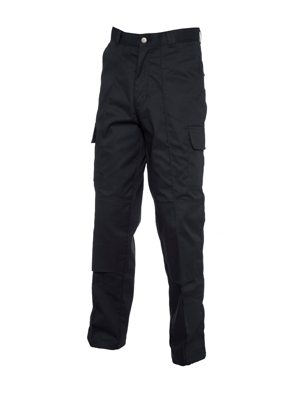 Uneek UC904 - Knee Pad Cargo Trousers 245gsm — Black