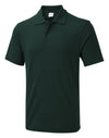 Uneek UX1 - Olympic Value Lightweight Polo Shirt 180gsm — Bottle Green