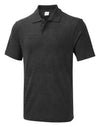 Uneek UX1 - Olympic Value Lightweight Polo Shirt 180gsm — Charcoal Grey