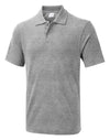 Uneek UX1 - Olympic Value Lightweight Polo Shirt 180gsm — Heather Grey