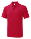 Uneek UX1 - Olympic Value Lightweight Polo Shirt 180gsm — Red