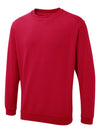 Uneek UX3 - UX Sweatshirt 260gsm — Red