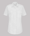 Disley Ladies Premium Pilot — White — Short Sleeve