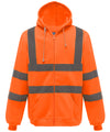 Yoko YK012 Hi-vis zip hoodie (HVK07)