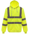 Yoko YK012 Hi-vis zip hoodie (HVK07)
