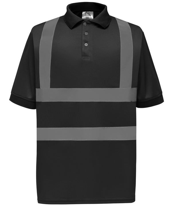 Yoko YK020 Hi-vis short sleeve polo (HVJ210)
