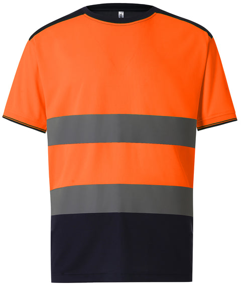 Yoko YK034 Hi-vis two-tone t-shirt (HVJ400)