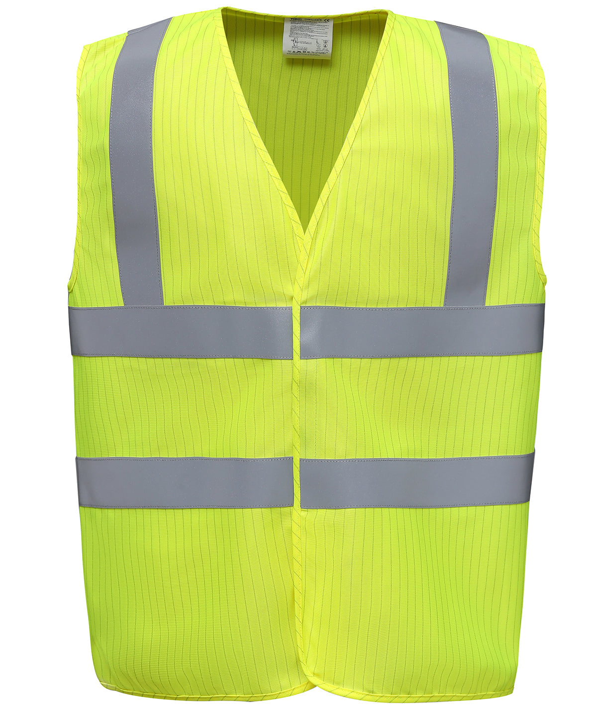 Yoko YK075 Hi-vis flame-retardant anti-static waistcoat (HVW100ASFR)