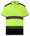 Yoko YK104 Hi-vis two-tone polo shirt (HVJ220)
