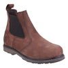 Amblers Safety AS148 Sperrin Lightweight Waterproof Pull On Dealer Safety Boot — Brown
