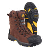 Amblers Safety AS995 Pillar Hi-leg Safety Boot — Brown