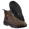 Amblers Safety FS128 Hardwearing Pull On Safety Dealer Boot — Brown