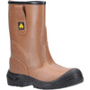Amblers Safety FS142 Water Resistant Pull On Safety Rigger Boot — Tan