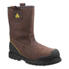 Amblers Safety FS223 Goodyear Welted Waterproof Pull on Industrial Safety Boot — Brown
