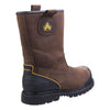 Amblers Safety FS223 Goodyear Welted Waterproof Pull on Industrial Safety Boot — Brown