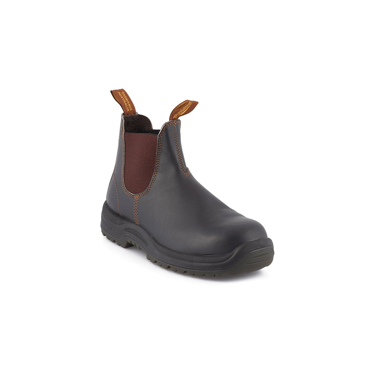 Blundstone 192 Industrial Safety Boot — Stout Brown