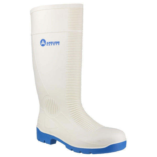 Amblers Safety FS98 Steel Toe Food Safety Wellington — White
