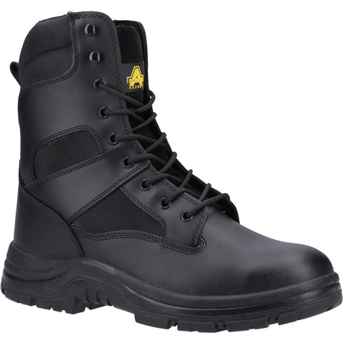 Amblers Safety FS008 Hi leg Safety Boot — Black