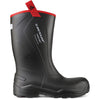 Dunlop Purofort+ Rugged Full Safety Wellingtons — Black