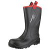 Dunlop Purofort+ Rugged Full Safety Wellingtons — Black