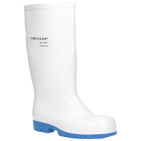 Dunlop Acifort Classic+ Waterproof Safety Wellington — White