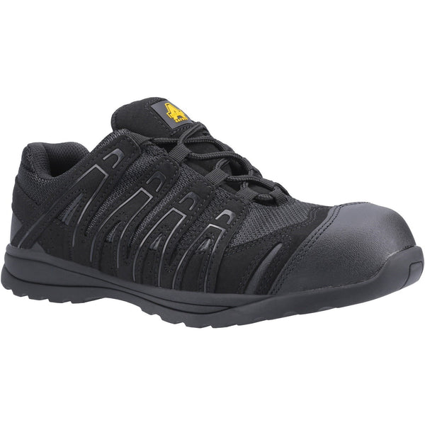 Amblers Safety FS40C Safety Trainers — Black