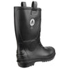 Amblers Safety FS90 Waterproof PVC Pull on Safety Rigger Boot — Black
