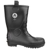 Amblers Safety FS90 Waterproof PVC Pull on Safety Rigger Boot — Black