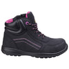 Amblers Safety AS601 Lydia Composite Safety Boot With Side Zip — Black